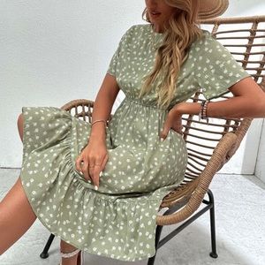 Floral Hem Dress